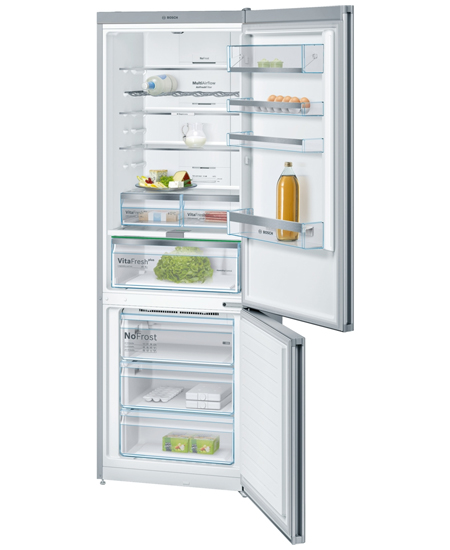 Frigider cu doua usi Bosch KGN49LB30U / 435 l / 203 cm / G / Negru photo 2