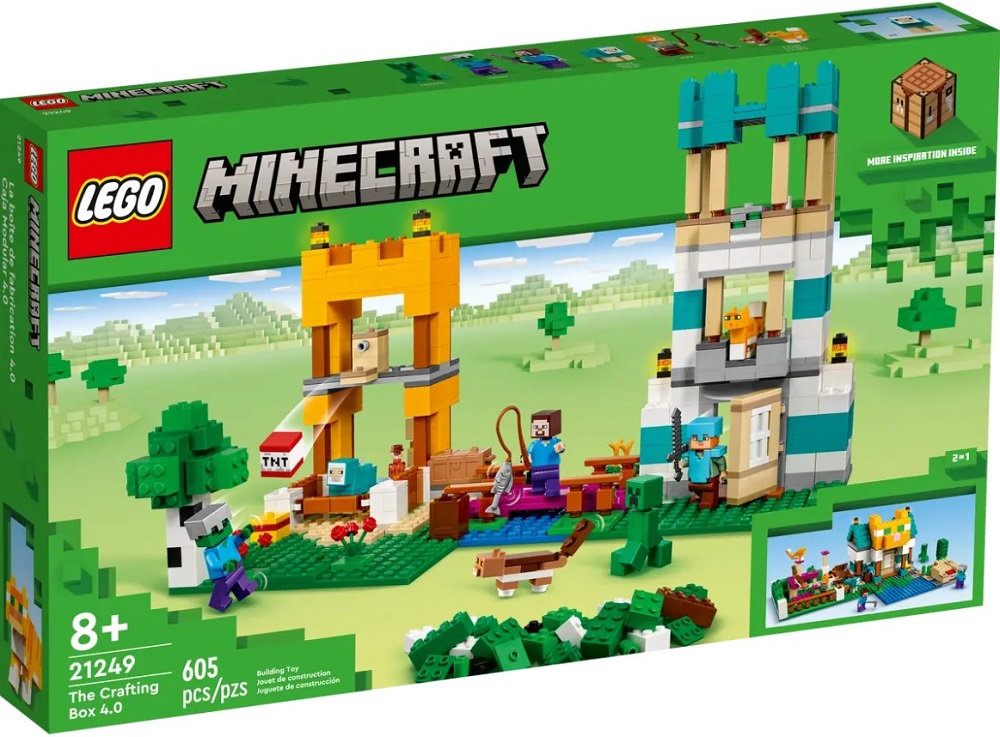 Constructor Lego Minecraft 21249 de la 8+ ani photo 1 Constructor Lego Minecraft 21249 de la 8+ ani photo 1