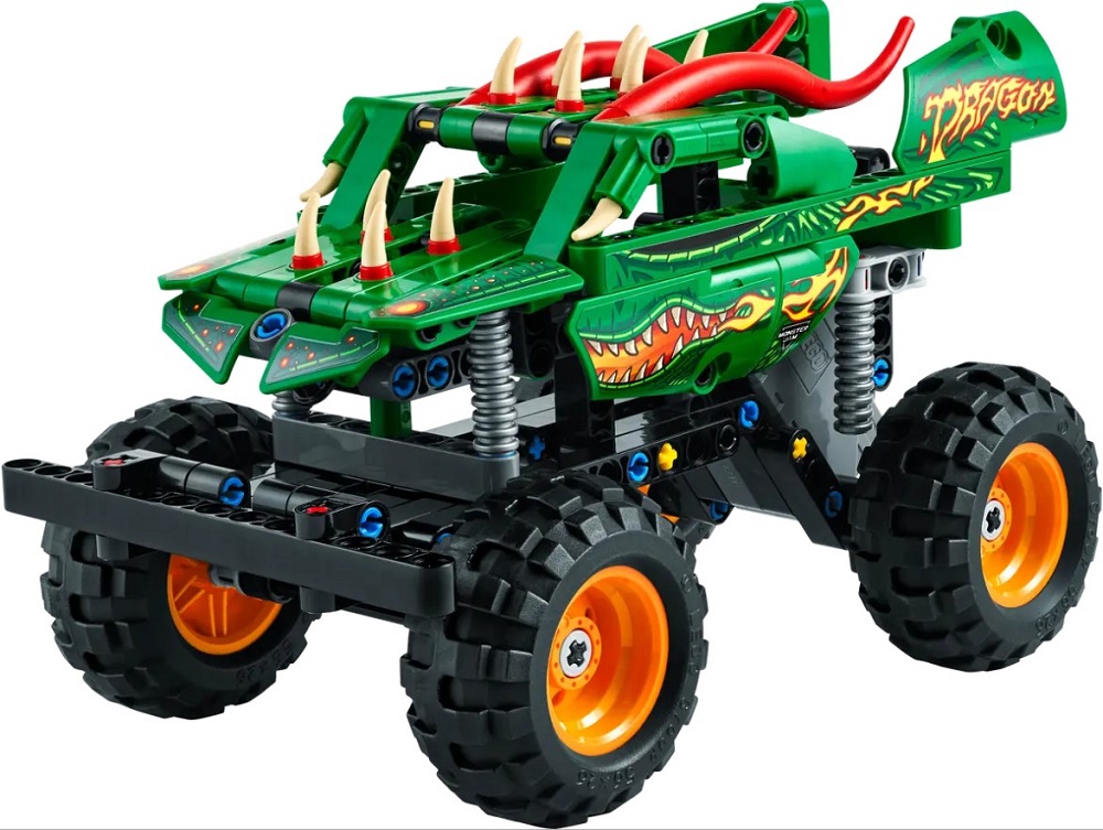 Constructor Lego Technic Monster Jam Dragon 42149 de la 7+ ani photo 2