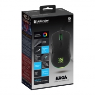 Mouse Defender Arga GM-049 (52049) Black thumbnav 6
