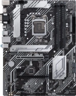 ASUS PRIME B560-PLUS, Socket 1200, 8Phases, Intel® B560 (11/10th Gen CPU), Dual 4xDDR4-4600, VGA, HDMI, DP, CPU Intel graphics, 2xPCIe x16 4.0, 6xSATA3, 2xPCIe x1, 2xM.2 4.0, 1xV-M.2 (E key for Wi-Fi), ALC887 HDA, 1xGbE LAN, 1xUSB-C 3.2, 2xUSB-A 3.2Gen2,  