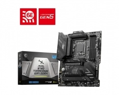 MSI MAG B760 TOMAHAWK WIFI DDR4, Socket 1700, 14Phases, Intel® B760 (14/13/12th Gen CPU), CPU graphics, HDMI, DP, Dual 4xDDR4-5333, 2xPCIe X16 5.0, 6xSATA3, RAID, 3xM.2 4.0, 1xPCIe X1, ALC897 HDA 7.1/SPDIF, 2.5GbE LAN, WiFi6E/BT, 1xUSB-C 3.2Gen2x2, 5xUSB3 