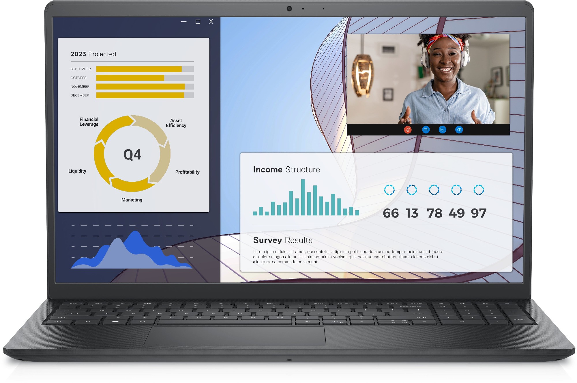 DELL Vostro 15 3000 (3535) Carbon Black, 15.6" FHD AG WVA 120Hz  250nits  (AMD Ryzen 5 7530U, 1x8GB DDR4 (2 slots) , 512GB M.2 PCIe NVMe SSD, AMD Radeon Graphics, CR, HDMI, LAN, WiFi 802.11ac 1x1 +BT, 3cell 41WHr BT, FPR, HD Cam, Backlit Keyboard, Ubuntu, photo 1