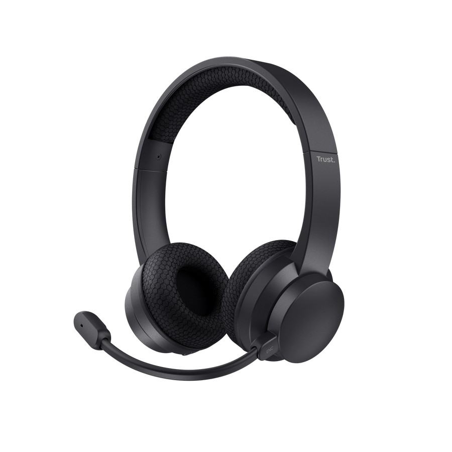 Беспроводная Наушники Trust AYDA / Bluetooth / Black photo 1 Беспроводная Наушники Trust AYDA / Bluetooth / Black photo 1