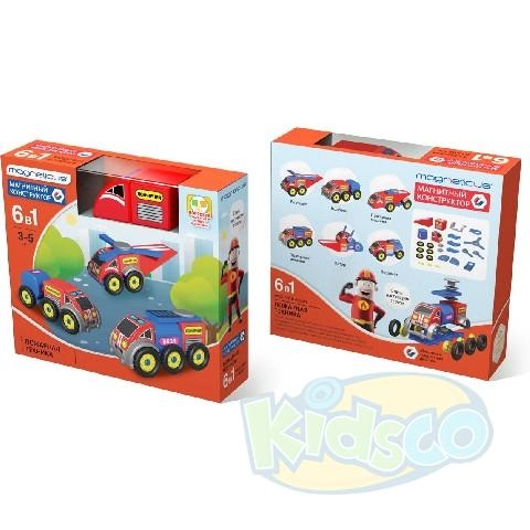 Magneticus constructor "Auto pompieri" photo 1