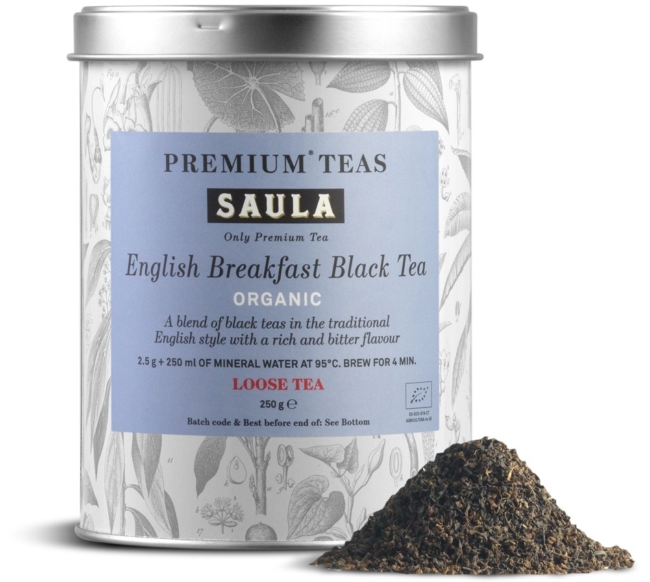 Черный чай Saula English Breakfast 250gr photo 1
