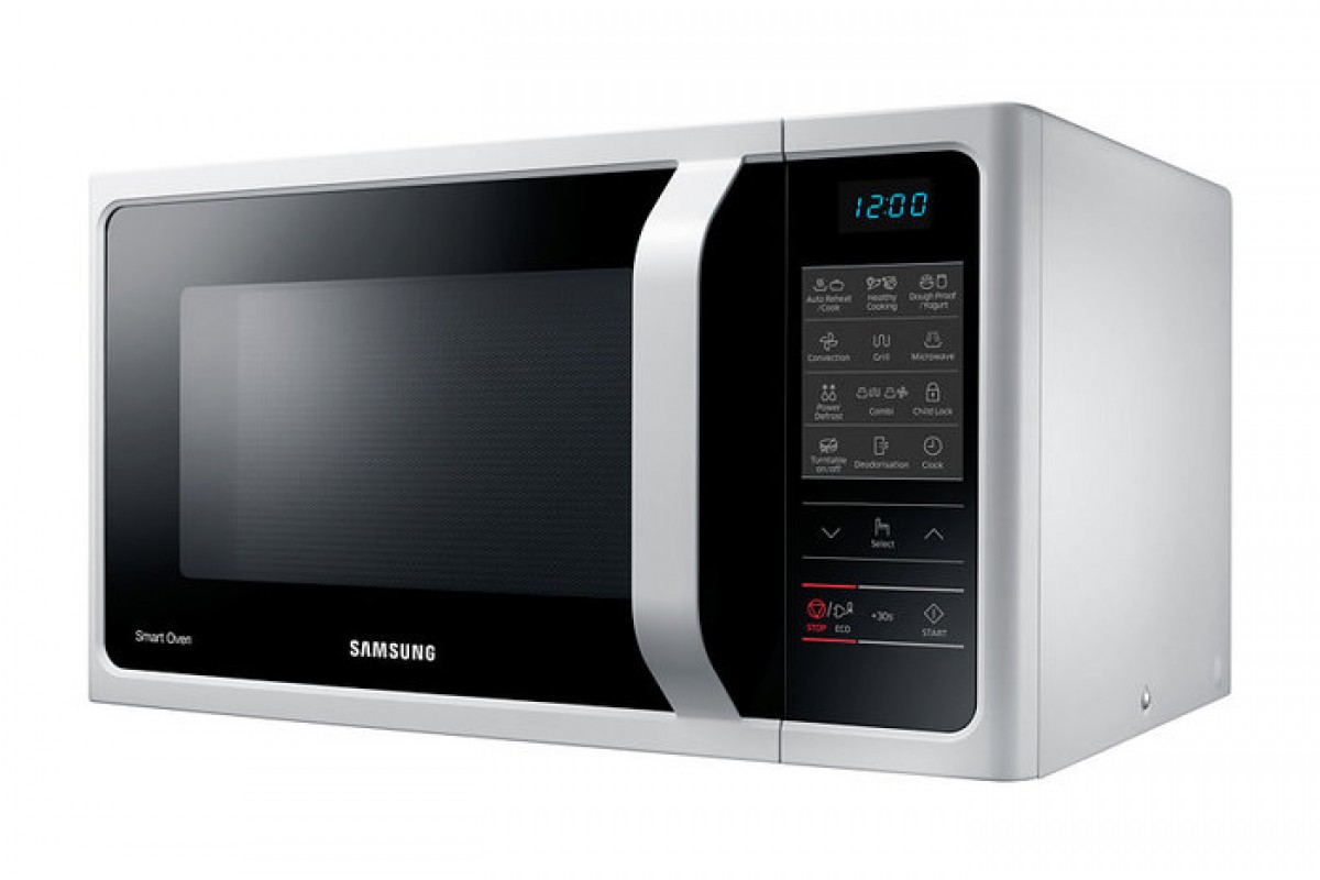 Микроволновая печь с конвекцией Samsung MC28H5013AW/BW, 28 л, 900 Вт, 1500 Вт, Белый photo 1 Микроволновая печь с конвекцией Samsung MC28H5013AW/BW, 28 л, 900 Вт, 1500 Вт, Белый photo 1