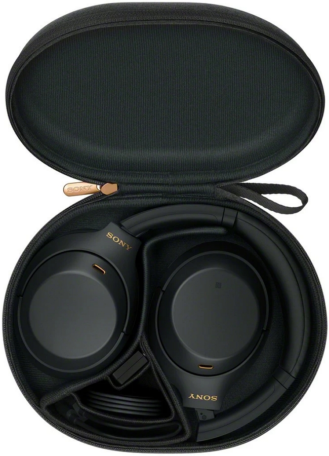 Наушники Sony WH 1000XM Black Беспроводные / Дом и Офис / Black photo 8