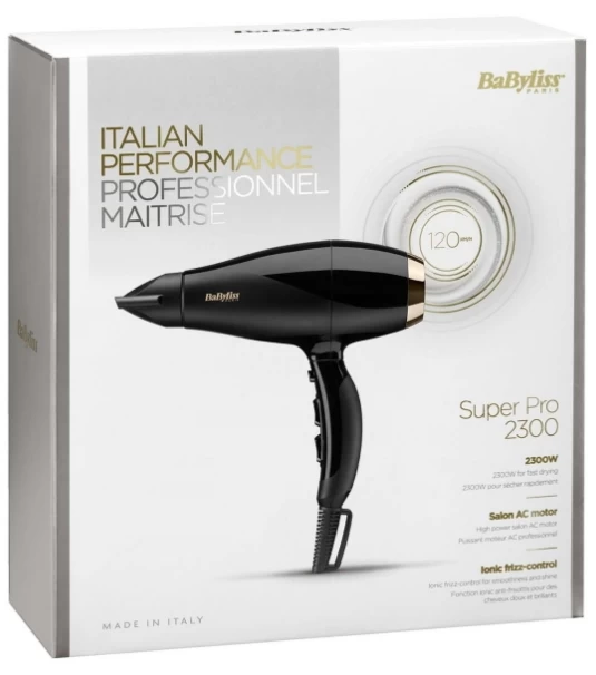 Uscator de par Babyliss 6714E 2300W Negru photo 3