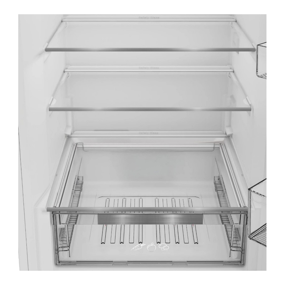 Frigider cu doua usi Indesit INKS1401S4E / 386 l / 202.5 cm / A++ / Inox photo 4