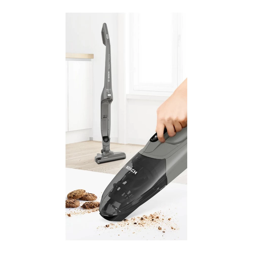 Aspirator vertical Bosch BBHF214G / 600W / Gri photo 4