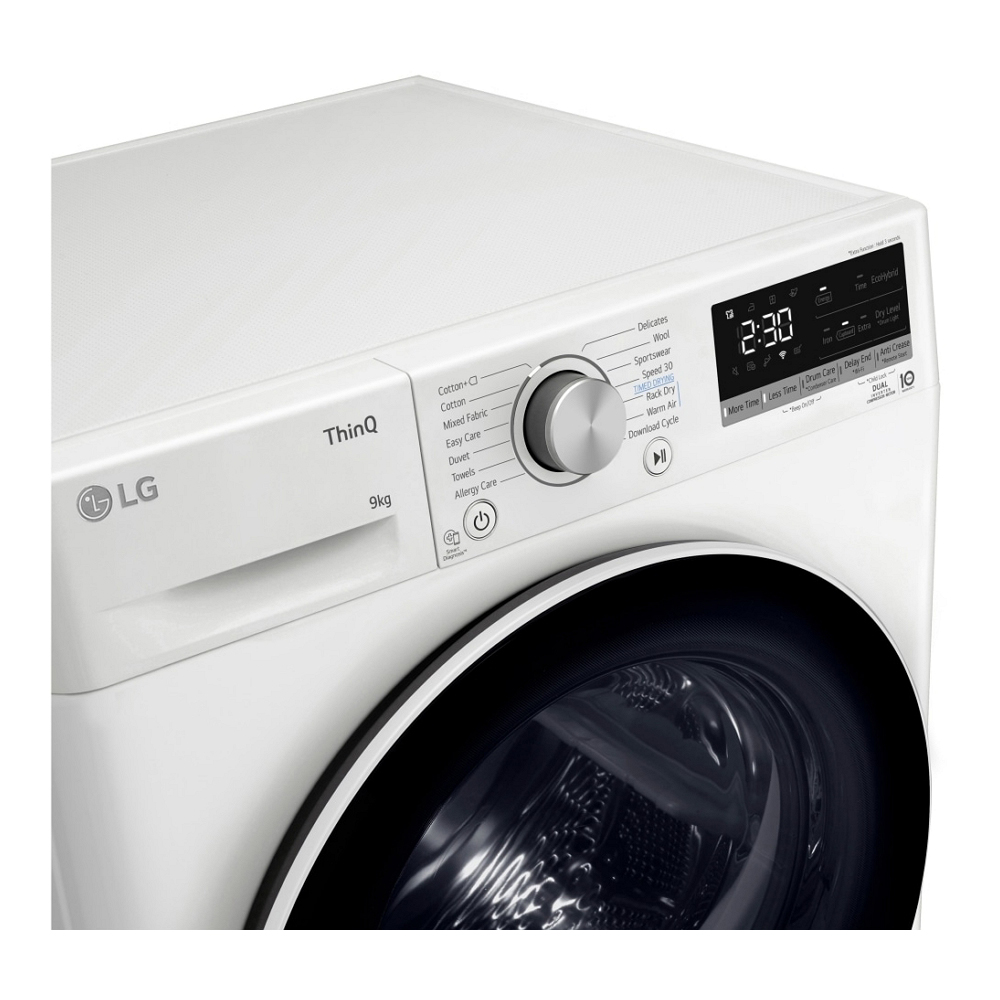 Сушильная машина LG RH90V9AV4N / 9 кг / D / Белый photo 4