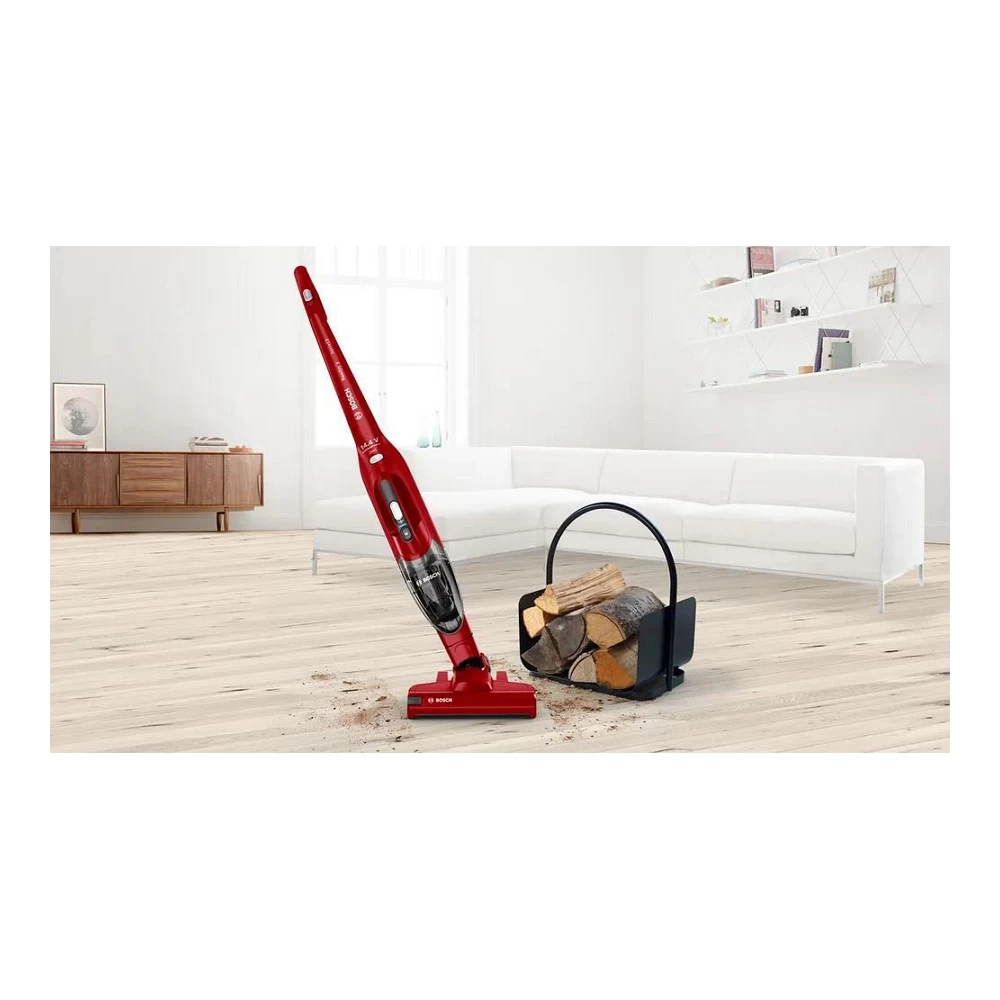 Aspirator vertical Bosch BBHF214R / W / Red photo 2