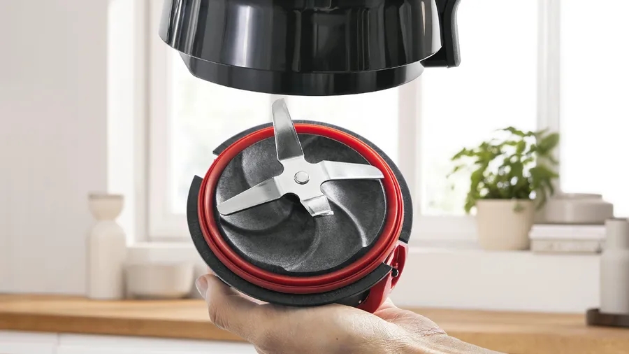 Блендер Cтационарный Bosch MMB6174S Серебристый / 2 скоростей / мл photo 3