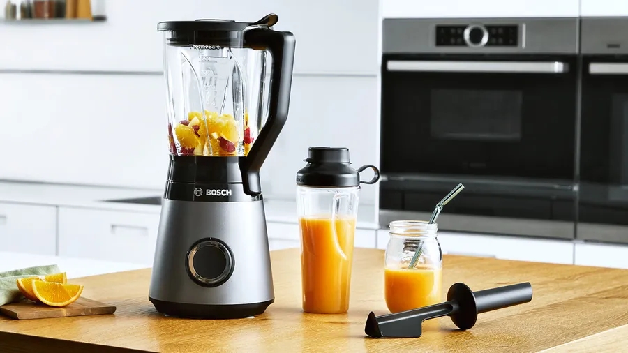 Блендер Cтационарный Bosch MMB6174S Серебристый / 2 скоростей / мл photo 8