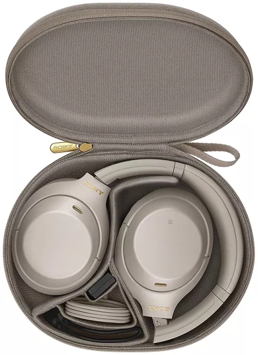 Наушники Sony WH 1000XM Серебристый Беспроводные / Дом и Офис / Серебристый photo 5