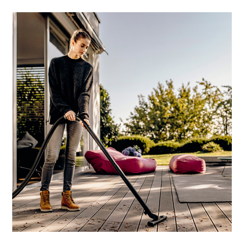 Aspirator de curatare umeda si cu sac Karcher WD4V / 1000W / Galben-negru photo 3