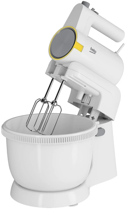 Миксер Стационарный Beko HMM62444W / 5 скоростей / Белый photo 4