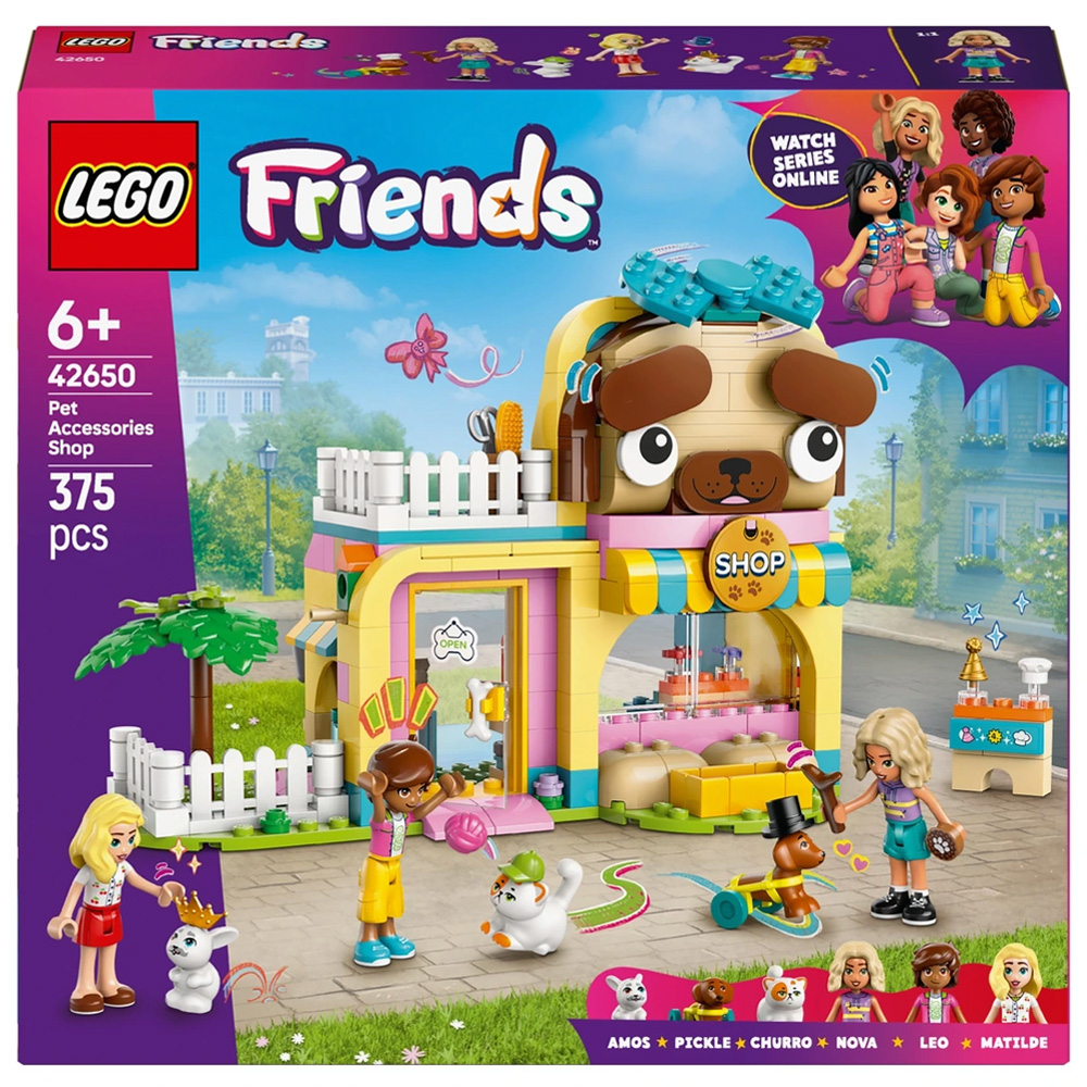 Constructor Lego Friends Pet Accessories Shop 42650 de la 6+ ani photo 1