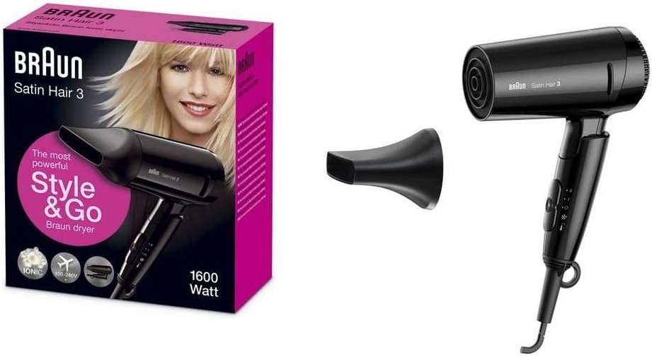 Фен Braun BRHD350 1600W Black photo 6