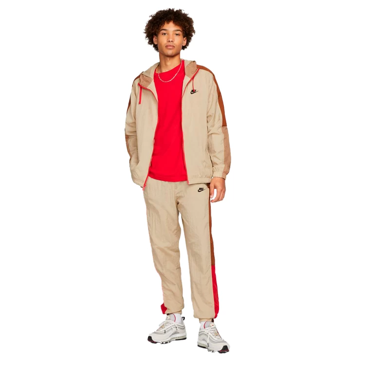 Спортивный костюм мужской Nike M NSW SPE WVN HD TRK SUIT L Бежевый photo 6