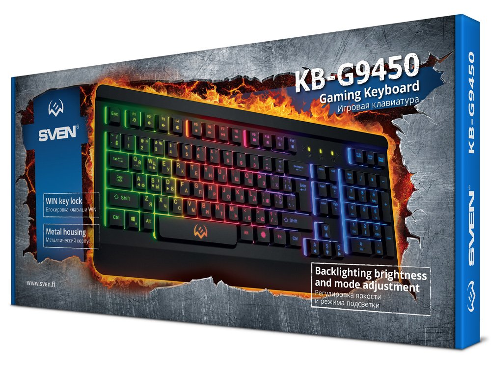 Tastatura cu fir Sven KB G 9450
 / Membrana photo 7