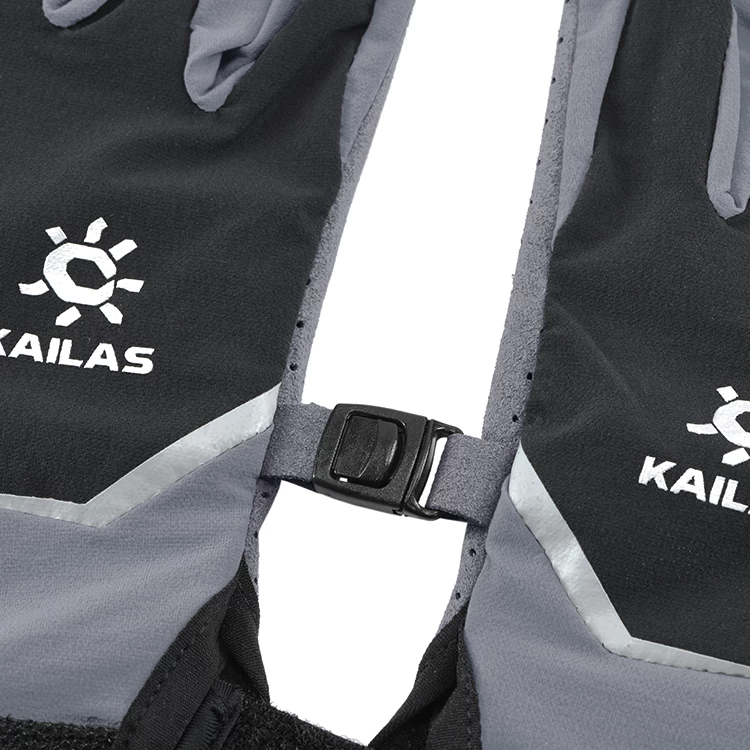 Перчатки трекинговые Kailas Full-finger Trekking Gloves Черный/Серый photo 5
