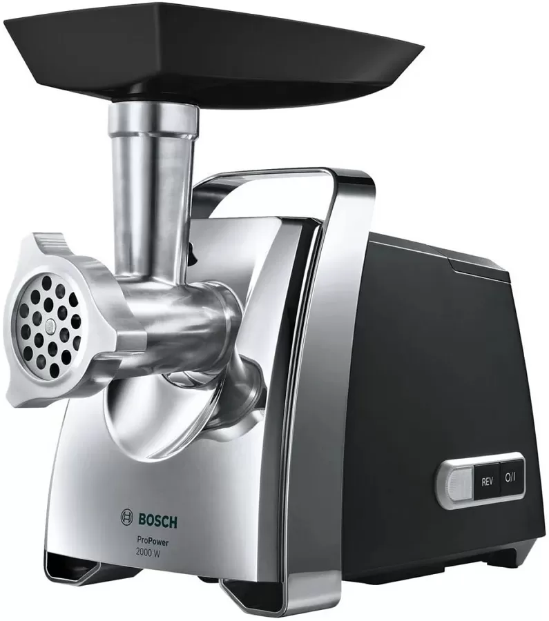 Мясорубка шнековая Bosch MFW67450, 3.5 кг/мин, 700 Вт, Нержавеющая сталь photo 1