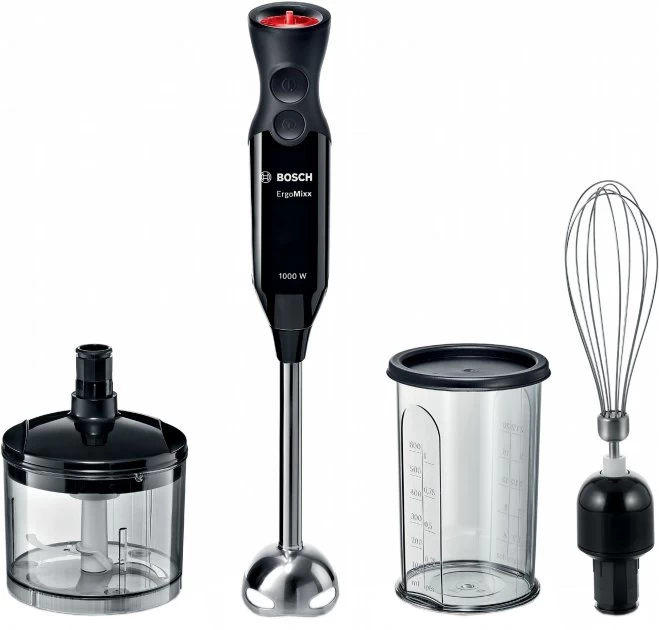 Blender Submersibil Bosch MS61B6150 Negru / 12 viteze / 600 ml photo 1