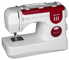 Masina de cusut Jaguar RX250, 11 programe, Alb cu rosu thumbnav 1