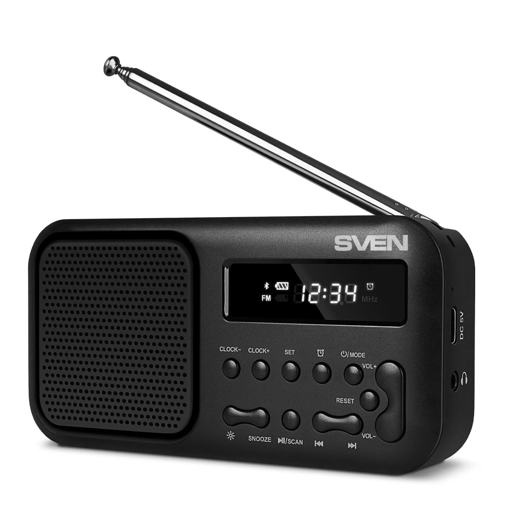 Радиоприемник Sven SRP-50 Black photo 1