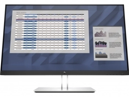 27.0" HP IPS LED E27 G4 Black/Silver (5ms, 1000:1, 250cd, 1920x1080, 178°/178°, VGA, DisplayPort, HDMI, USB Hub: 4 x USB3.2, Pivot, Height-adjustable, VESA) 