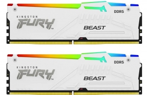 Оперативная память Kingston FURY Renegade White DDR5 RGB 6400MHz 32GB (Kit of 2*16GB) thumbnav 1