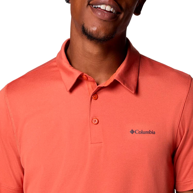  Polo pt bărbați Columbia Tech Trail Polo XXL Rosu  photo 4