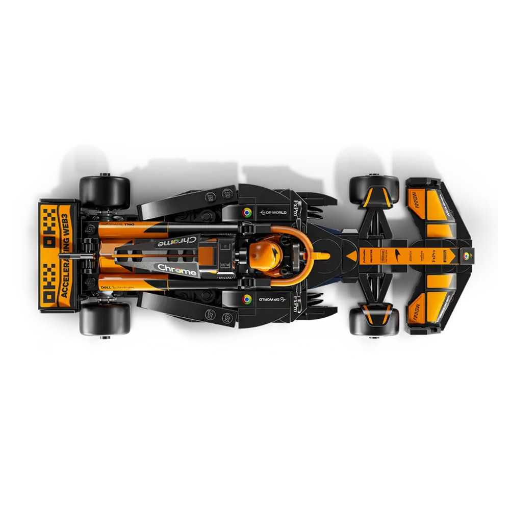 Constructor Lego Speed Champions McLaren F1 Team MCL38 Race Car 77251 de la 10+ ani photo 6