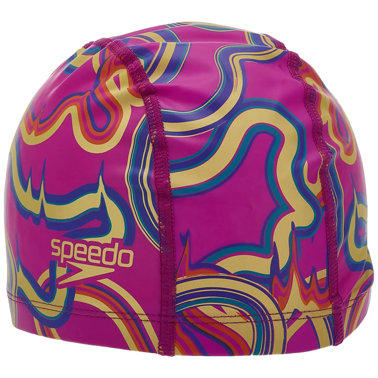 Силиконовая шапочка для плавания Speedo PRINTED PACE CAP 8-1352615951 Разноцветный photo 3