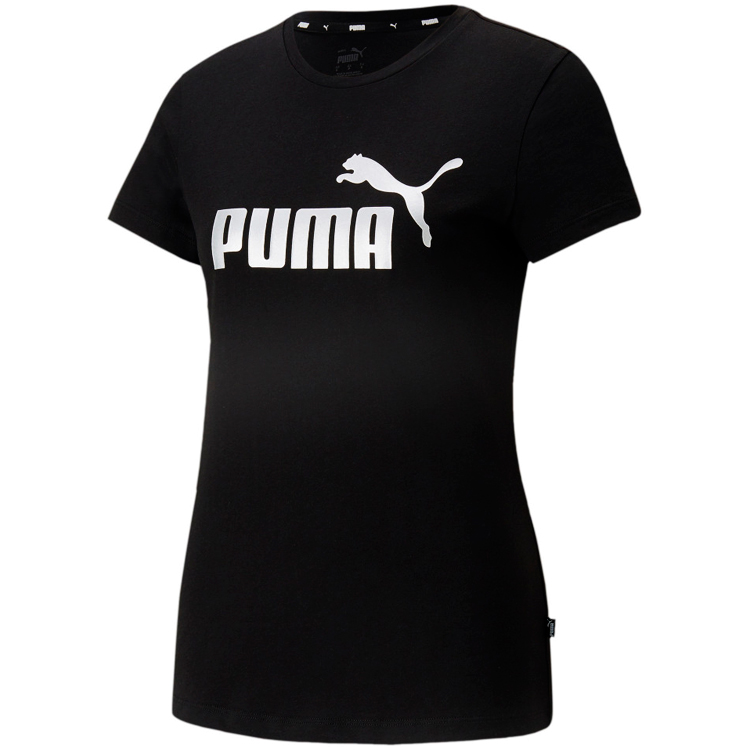 Tricou Puma ESS+ Metallic Logo Tee photo Tricou Puma ESS+ Metallic Logo Tee photo