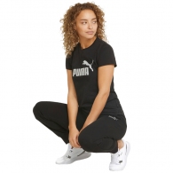 Tricou Puma ESS+ Metallic Logo Tee thumbnav 5