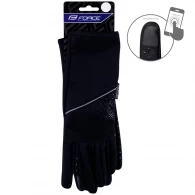 Перчатки велосипедные Force F VISION softshell thumbnav 2