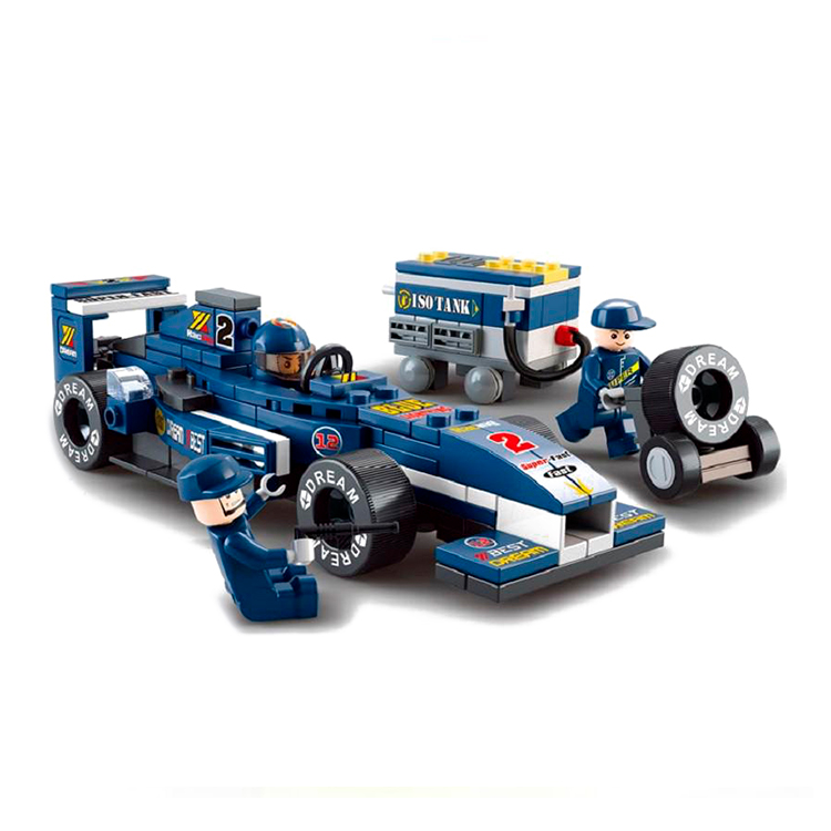 Игрушки SLUBAN Racing Car "BLUE LIGHTNING" photo 2