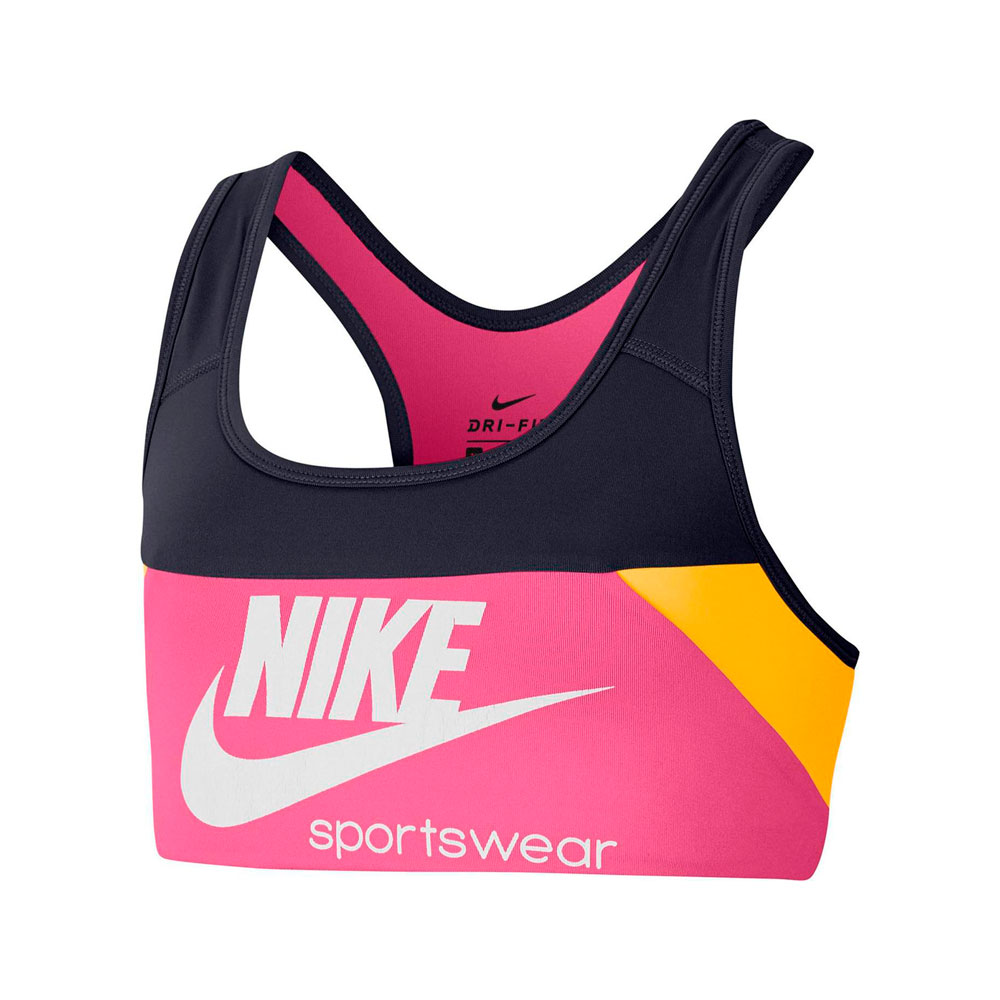 Bra sportive Nike G NK SWOOSH VENEER BRA / Femei / L / Roz photo 1