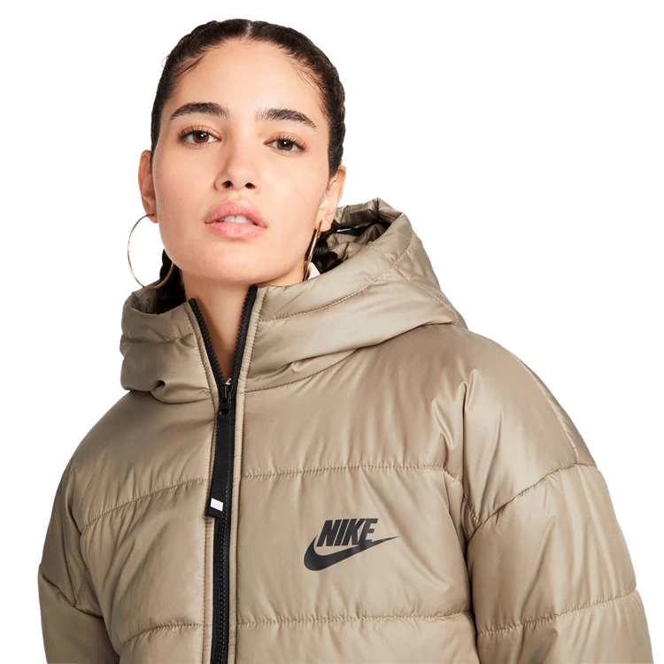 Scurta Nike W NSW SYN TF RPL HD JKT M Bej Femei photo 4
