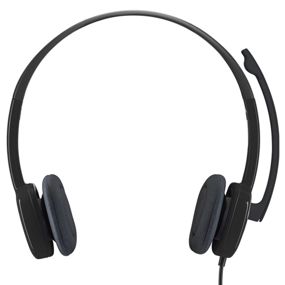 Наушники Logitech Черный Проводные / Дом и Офис / Черный photo 5