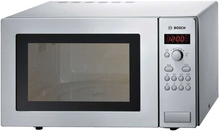 Cuptor cu microunde Bosch HMT84M451 900 W / 25 l / Argintiu photo 1 Cuptor cu microunde Bosch HMT84M451 900 W / 25 l / Argintiu photo 1
