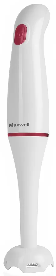 Blender Submersibil Maxwell MW-1151 Alb cu gri / 2 viteze / ml photo 1