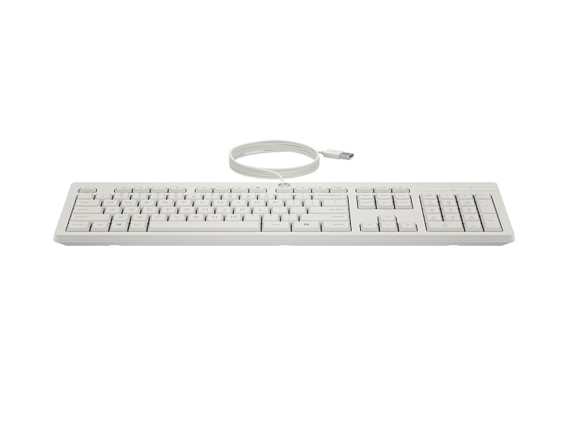 Tastatura si Mouse HP 225 White photo 3