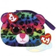 TY TY95203 Tg Dotty - Multicolor Leopard 10cm (Wristlet) 