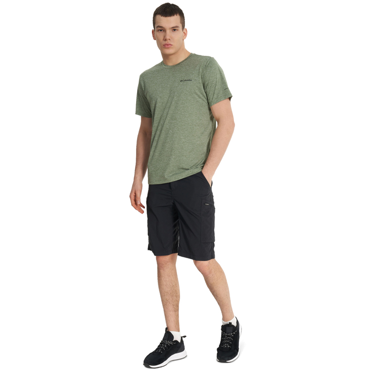 Tricou bărbătesc Columbia Hike Crew S Verde photo 4