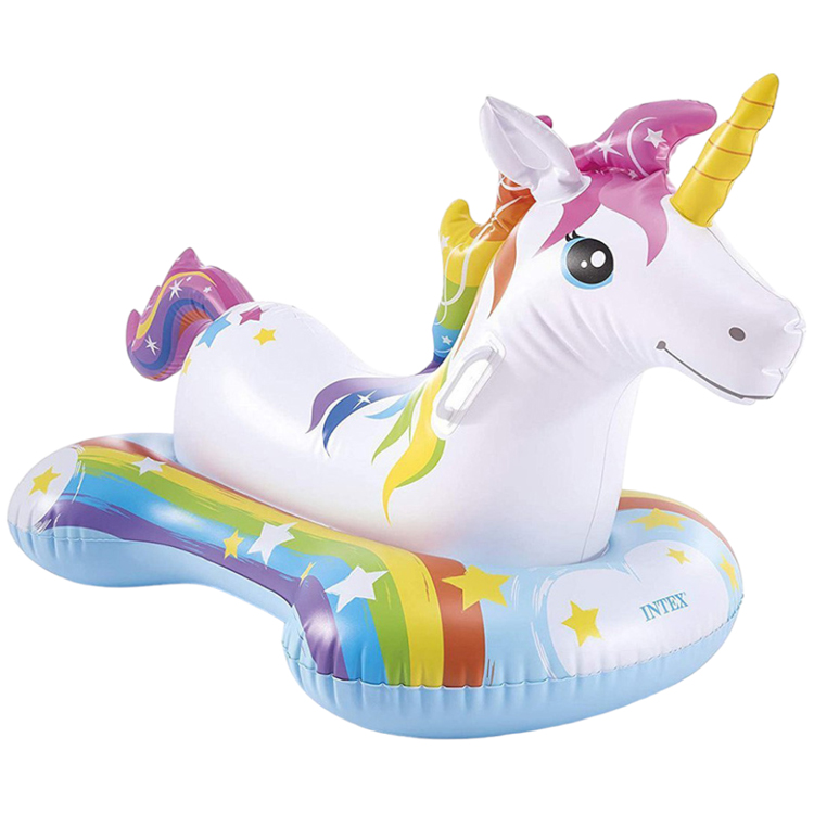 Saltea- pluta gonflabila cu miner INTEX UNICORN photo 