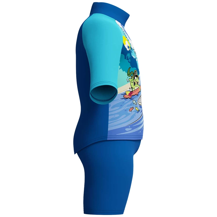 Costum de baie Speedo LTS JAM RASH TOP SET IM 5YRS Albastru Barbati photo 5